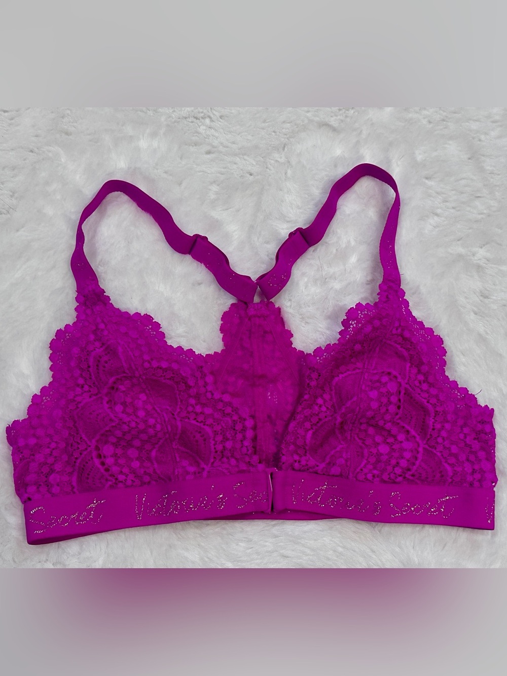 Pink Lace Bra